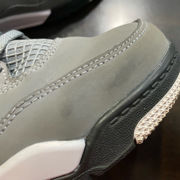 Jordan 4 Retro Size 2.5Y Cool Grey - Picture 10 of 15